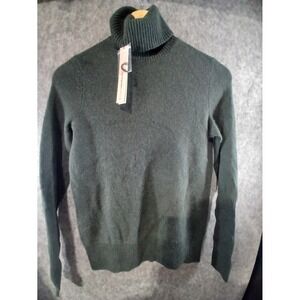 Bloomingdale Auqua Cashmere turtleneck sweater Small, New with Tags